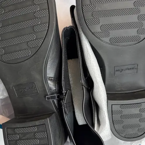 Easy Street Women's Tucker Stretch-For-Fit Tall Boots- Size 9.5