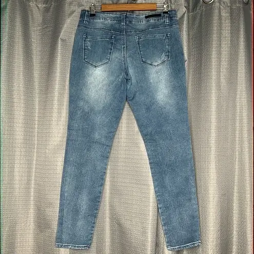 Vintage Blue INSTANT  JEANS DISTRESSED SIZE 11/12