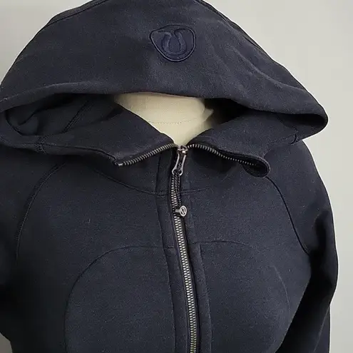 Lululemon  Scuba Hoodie Navy Blue Heather Size 6 GUC