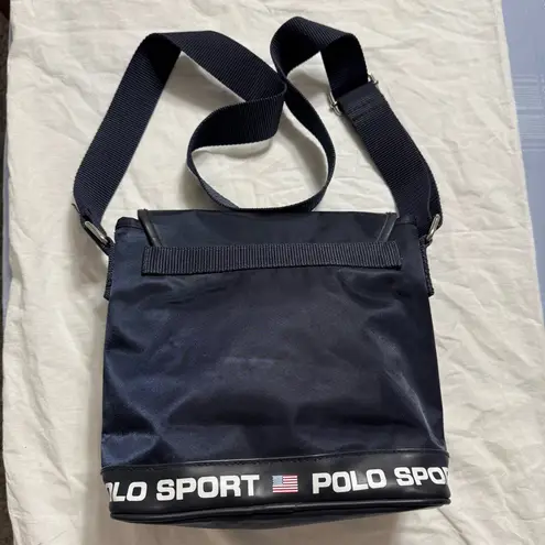 Ralph Lauren Polo Sport by  Navy Blue Messenger Bag