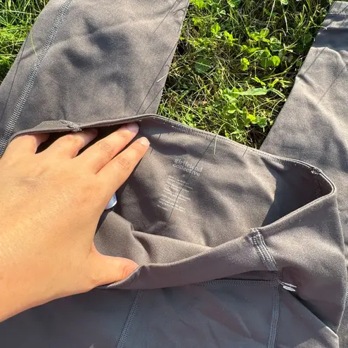 Girlfriend Collective Moon Compressive Pocket Legging Gray