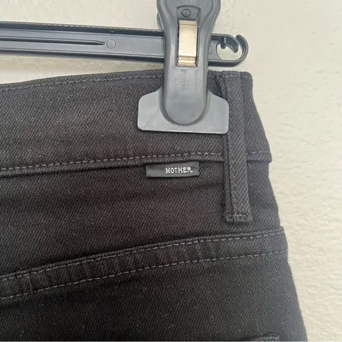 Mother The Dagger Flood Wide Leg Jeans