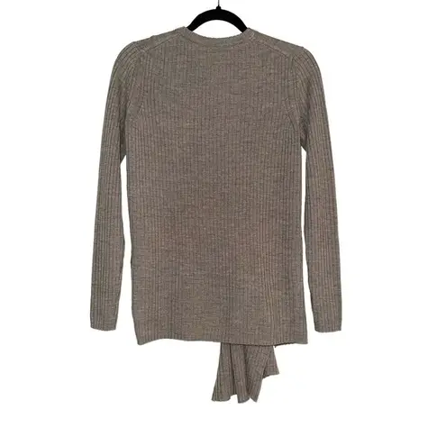 Brochu Walker The Dean Wrap Wool Pullover Top SMALL