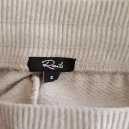 Rails  Kigston Womens Jogger Heather Brown Embroidered Stars Size Small - Image 4