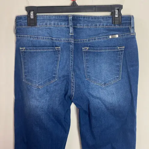 KanCan USA KanCan Mid-Rise Flare Stretch Jeans with released hem
Excellent condition, sz 28