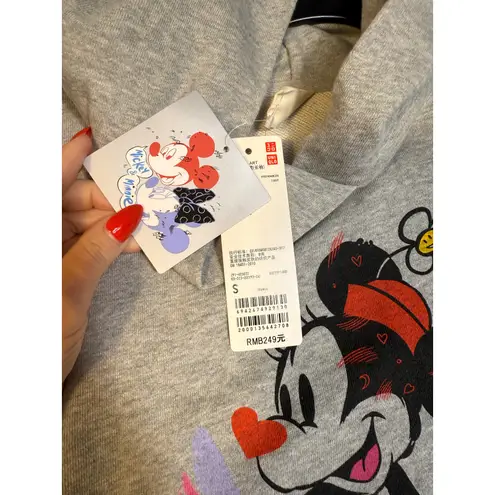 NWT UNIQLO x Disney Minnie Mouse Hoodie Dress | Gray Size S