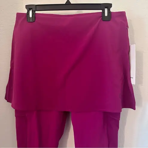 Lululemon Rare 2 in 1 HR Tennis Skirt Tight 25 inch Size 8 Color Magenta MGPR