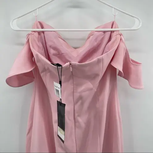 Likely x Revolve Sunset Gown Dress Petal Pink Bridesmaid Wedding Prom NWT SZ 6