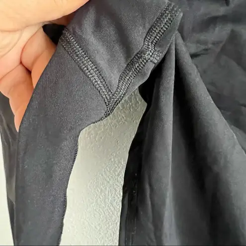 Michi Back Active Leggings Workout Mesh Paneling Nylon Spandex Small