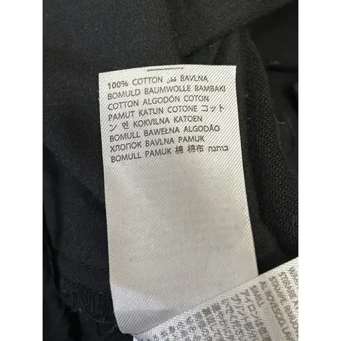 Edikted Women's Black Pockets Zip Mini Pencil Bodycon Denim Jeans Cargo Skirt S