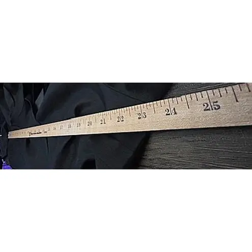 JM Collection Vintage Y2K Womens 18 Black True Wrap Blouse Top Professional