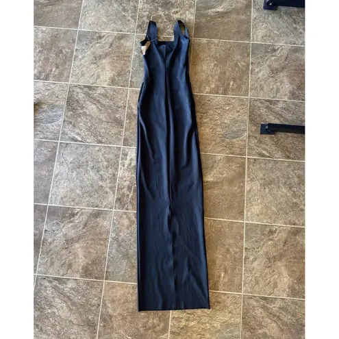SKIMS Body Long Slip Dress Onyx Size XS