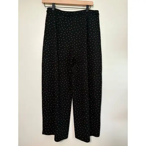 J. Jill Wearever Black Polka Dot Full