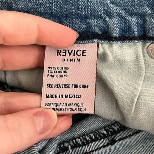 Revice Denim  star girl light wash high rise skinny jeans size 27 coastal cowgirl