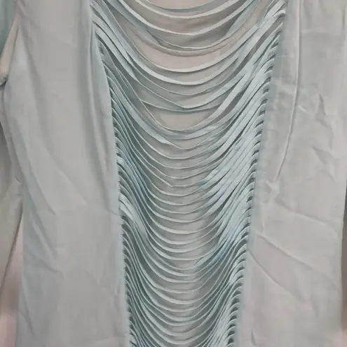 Bebe  teal blouse