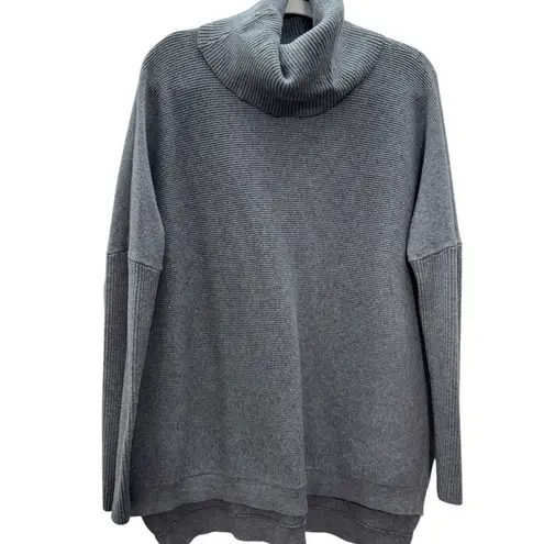 ANRABESS Ribbed GREY Cozy Turtleneck Sweater Gray Size undefined
