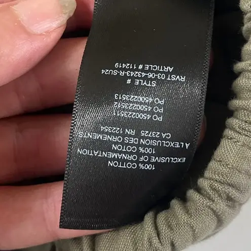 Y2K TNA Surplus Aritzia Parachute Women’s Pants Sz S Olive Cargo Gorp Military Green