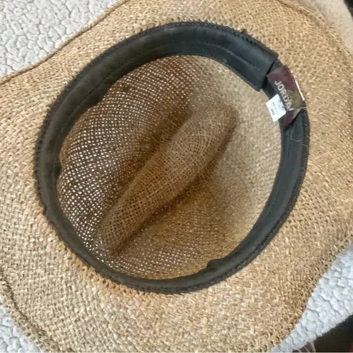 Jordache Vintage Straw Hat Size Large
