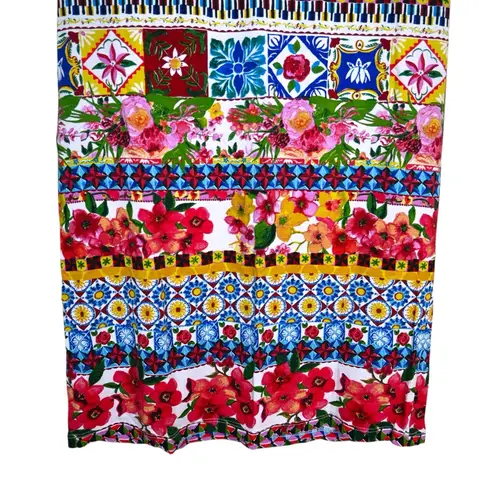 Desigual Women's S Luana Colorful Floral Motif Dress