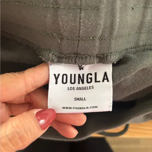 YoungLA Green Joggers Size S