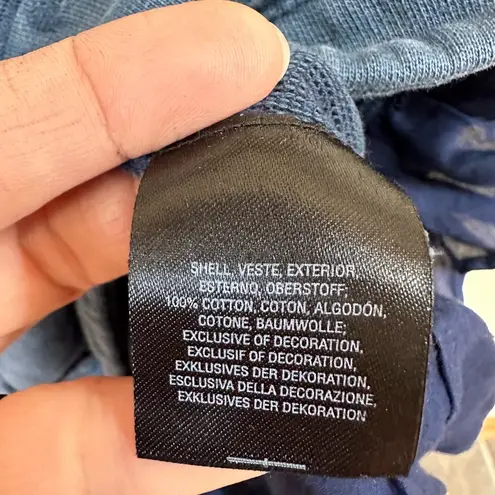 EUC! Saturday Sunday brand from Anthropology. Navy blue. Sz: Sm. Blue