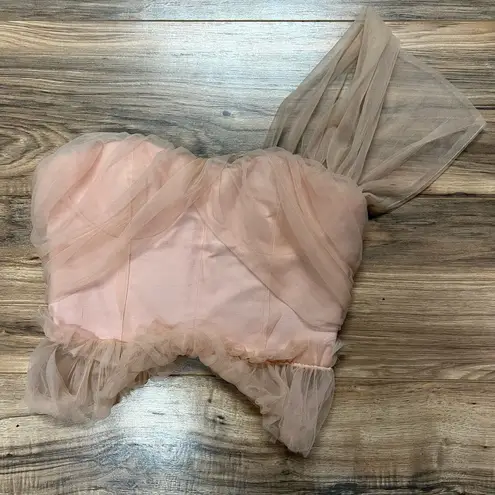 Revolve  Marnie Top in Champagne Pink
NBD xs