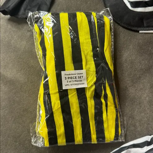 Women’s Freakshow Clown Halloween Costume Size XL 16/18 NEW Red