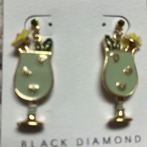 Black Diamond  margarita earrings