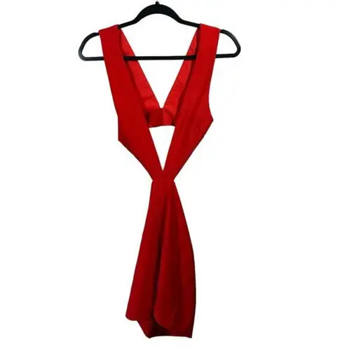 NBD NWT Revolve x  Natalia Cutout Mini Red‎ Dress Size S