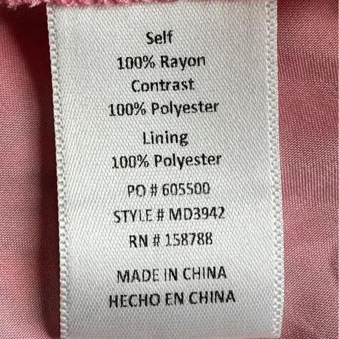 Mable Mini Dress Pink Puff Sleeve Square Neck Cottagecore Coquette Barbiecore Size L