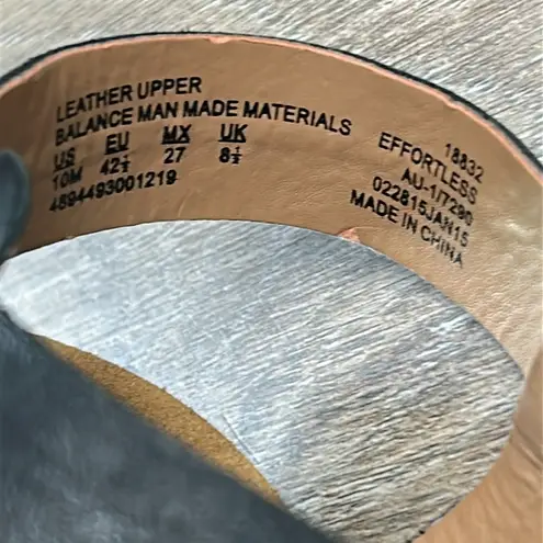 Leather Platform Sandals by I Love Comfort Size 10 Medium Black