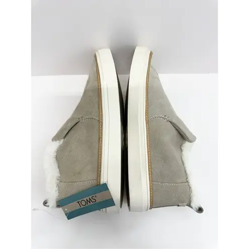 Toms  Sneakers Size 7 Women's Paxton Slip On Faux Shearling Suede