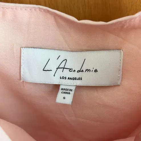 L'Academie L’Academie The Kiyama Maxi Dress in Petal Pink small