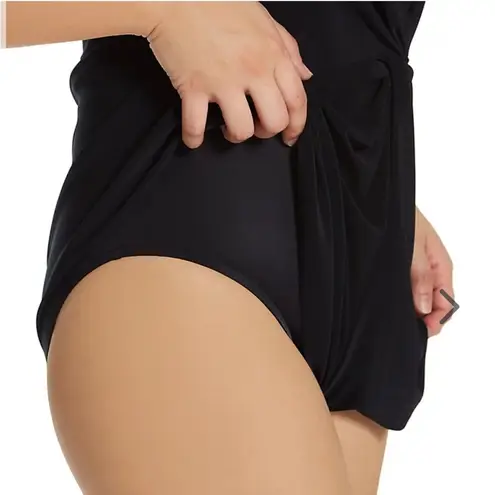 One Piece Magicsuit Theresa BLACK Swim Romper, Size 10 New w/Tag $156