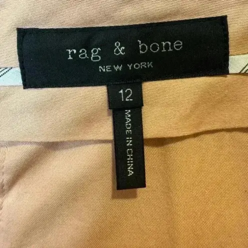 Rag and Bone  Womens Wool Gray Trousers Dress Pants Size‎ 12