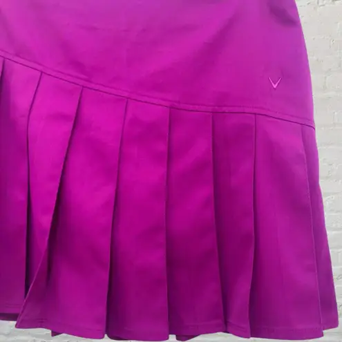 Callaway Pink Golf Skort 6 Athletic Skirt Tennis Moisture Wicking Sportswear