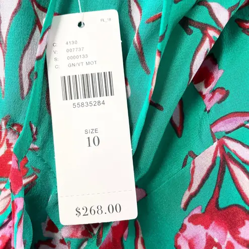 Yumi Kim Womens Dress Size 10 Floral Silk Vienna Resort Coastal Cottagecore