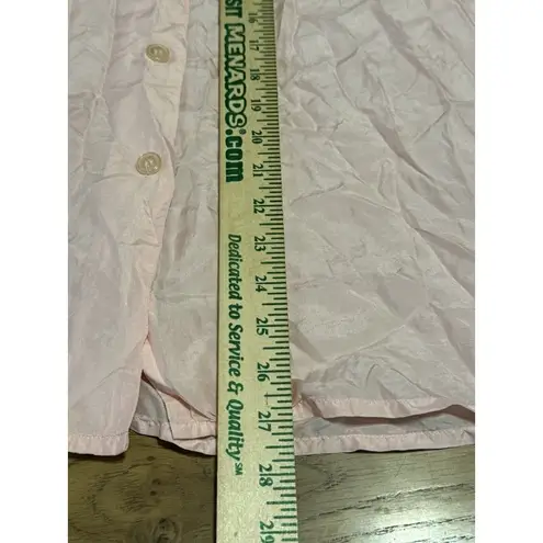 Bogari Women’s Pink Button Down Silk Blouse Vintage Sz M Vintage Luxury Formal Pink Size M