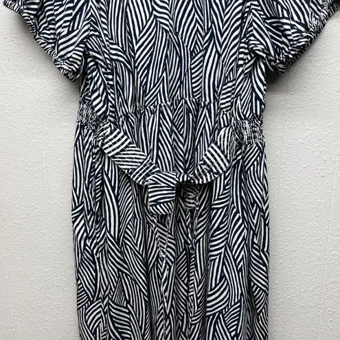 Terra & Sky Maxi Dress Women 4X Zebra Print Party Occasion Event Relaxed Comfort