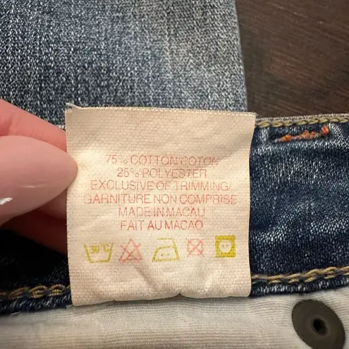 Silver Jeans Santorini light wash cropped straight leg jeans size 30