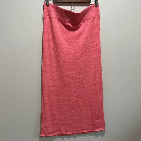 Free People  Coral Midi Skirt