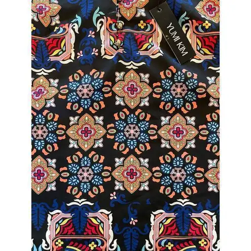 Yumi Kim NWT Bloomingdale's Spaghetti Strap Geometric Floral Print Blouse