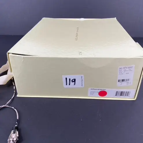 Sophia Webster Lacey Sketch Camo Strappy Heels Size 39M