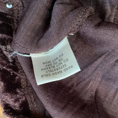 Crushed Velvet Cool Brown Witchy Cap Sleeve V