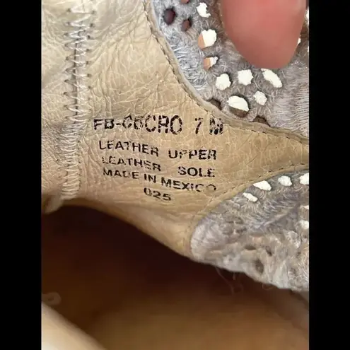 FREEBIRD by Steven Cabcro Lace Boot size 7M