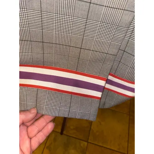 Emporio Armani Women's Blazer Size 42 Gray Plaid