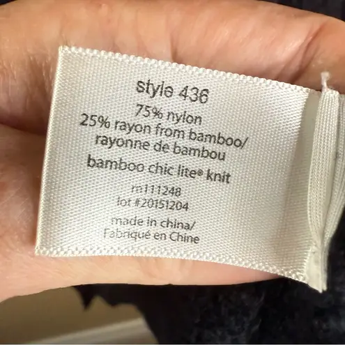 Barefoot Dreams Island Wrap CozyChic Lite Long Cardigan Size Sm/Med Black Soft