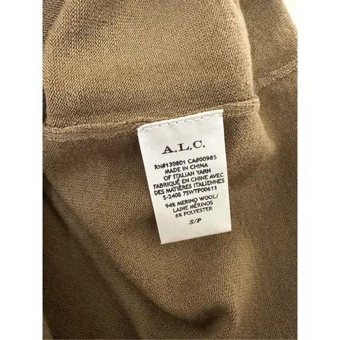 ALC Frank NWT ALC Brown Keaton V-Neck Top Size S