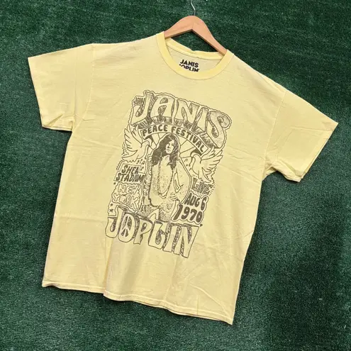 Janis Joplin Peace Festival 1970 Rock T-Shirt Size Large