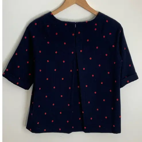 FRNCH  Polka Dotted Top size medium